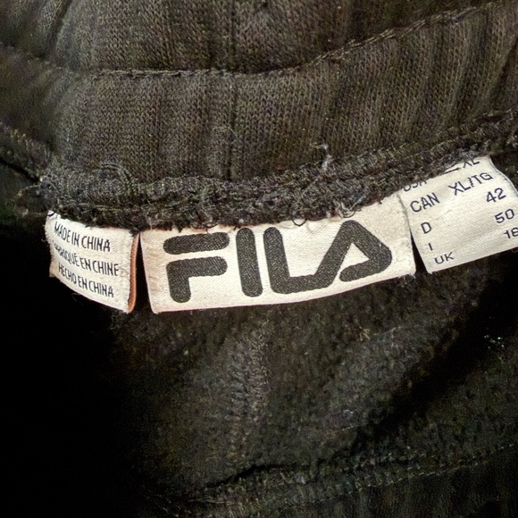 Fila Women's Black Jogger Pants - Picture 4 of 5